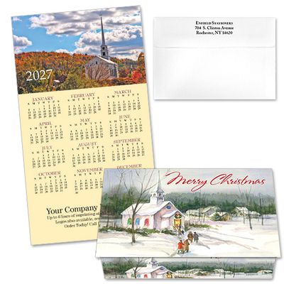 124297 Religious/Church 5 Calendar Card