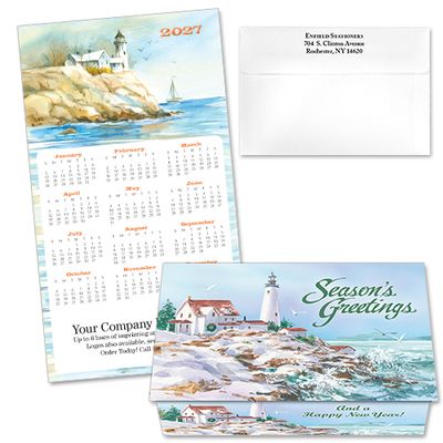 124372 Lighthouse 8 Calendar Card