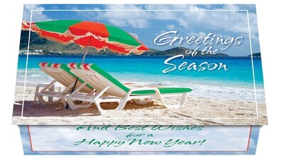124269 Tropical 3 Calendar Card