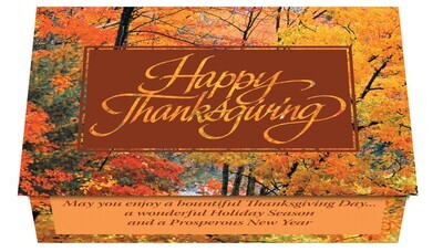 124250 Thanksgiving Calendar Card