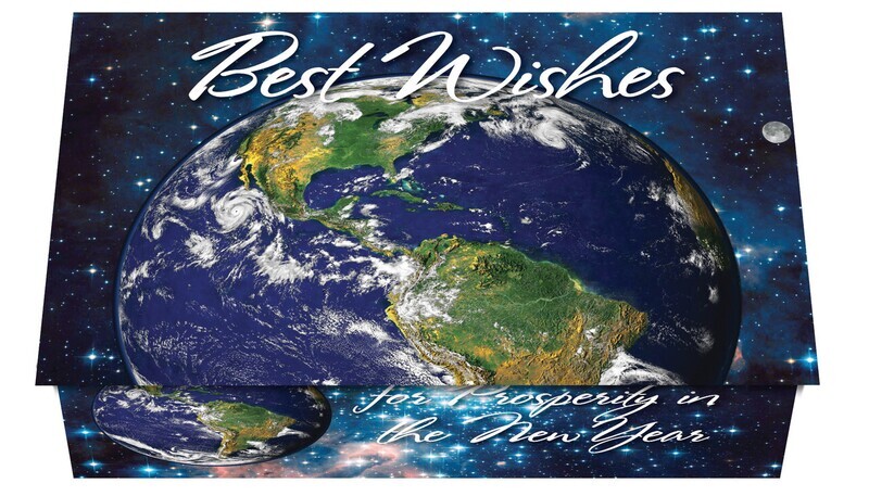 124251 Space Calendar Card