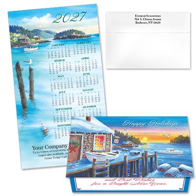 124266 Shoreline Calendar Card
