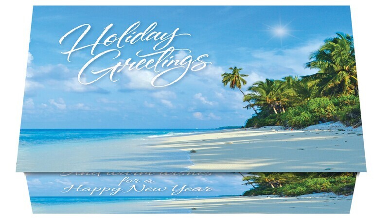 124272 Tropical 4 Calendar Card