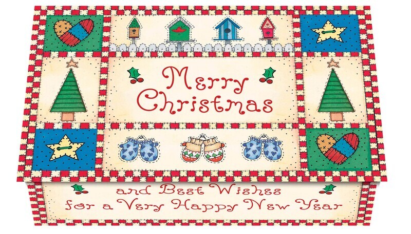 124252 Country Christmas Calendar Card