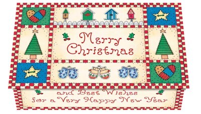 124252 Country Christmas Calendar Card