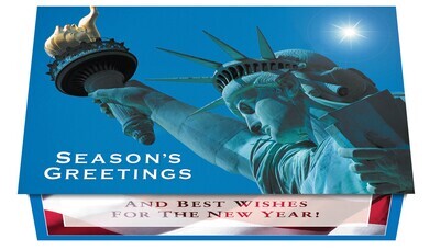 124253 Americana Calendar Card