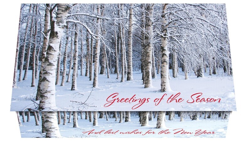 124285 Four Seasons 4 Calendar Card