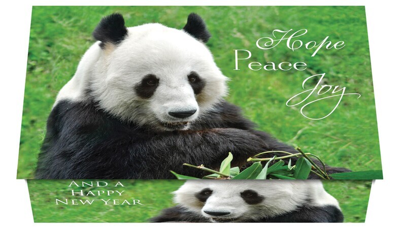 124375 Panda Calendar Card