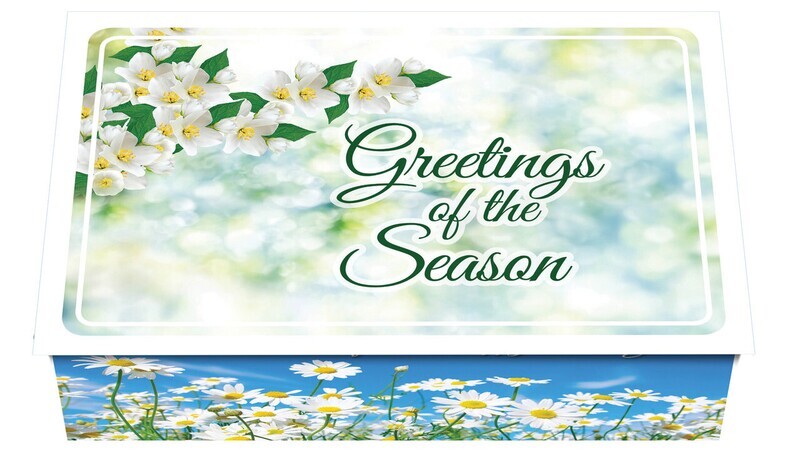 124394 Cherry Blossom Calendar Card