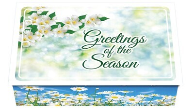 124394 Cherry Blossom Calendar Card