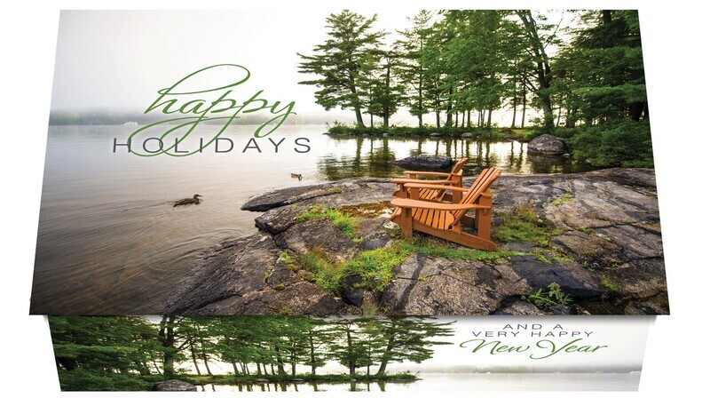 124402 Adirondack Chair Calendar Card