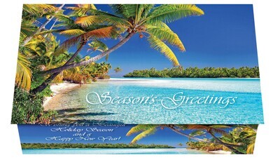124412 Tropical Lagoon Calendar Card