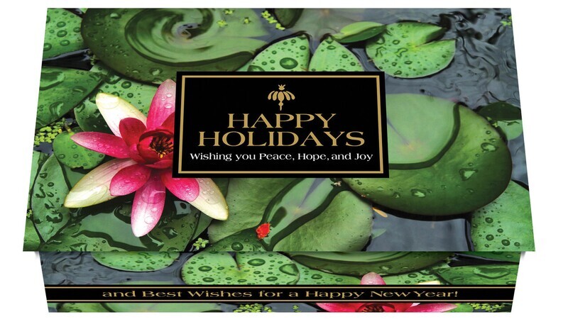 124395 Waterlilies Calendar Card