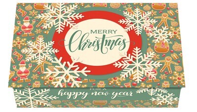 124432 Holiday Vector Calendar Card
