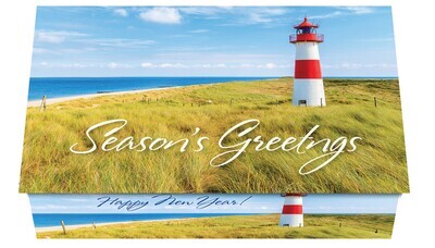 124437 Grassy Lighthouse 2 Calendar Card