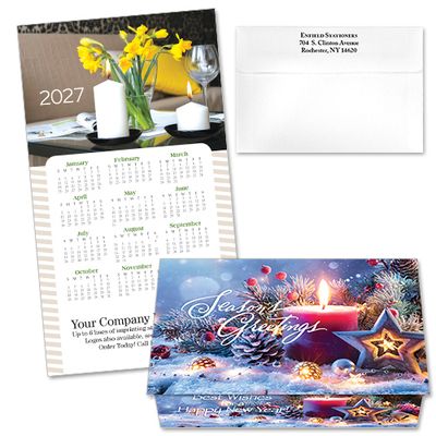 124431 Holiday Display Calendar Card