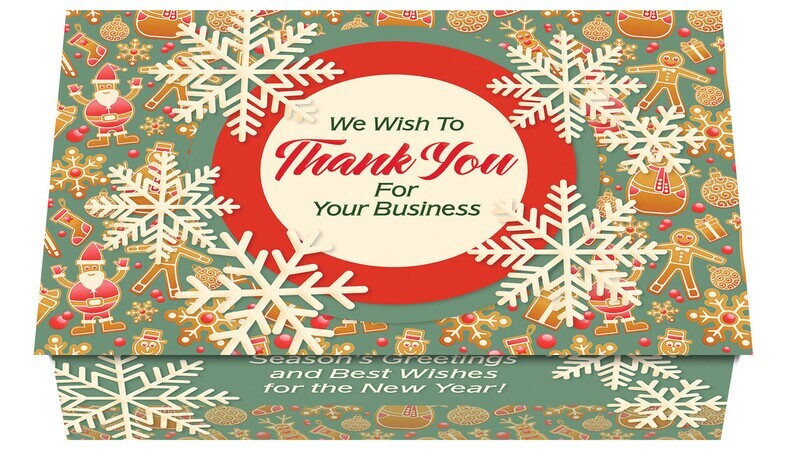 124433 Business Holiday Vector Calendar Card
