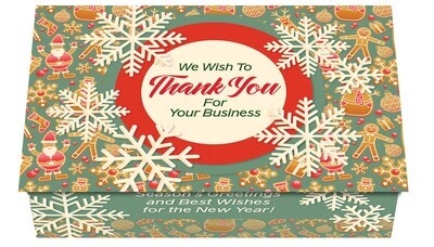 124433 Business Holiday Vector Calendar Card