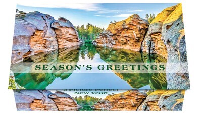 124382 River Canyon Calendar Card