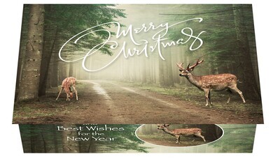 124434 Deer 4 Calendar Card