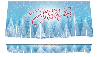 124428 Business Vector Forest Calendar Card