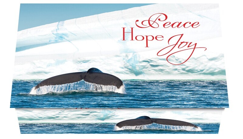 124378 Whale Calendar Card