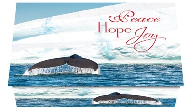 124378 Whale Calendar Card