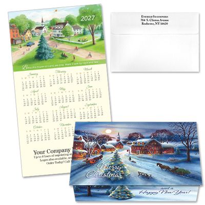 124397 Bless This House 14 Calendar Card