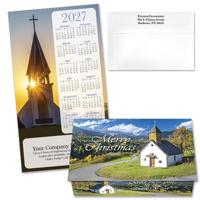 124436 Religious/Church 9 Calendar Card