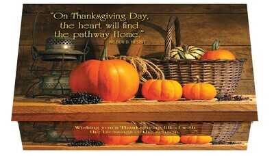 124458 Thanksgiving Calendar Card