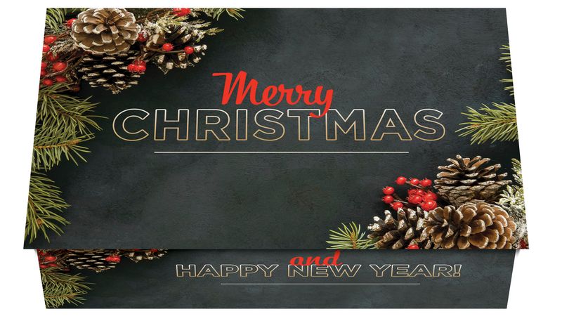 124481 Nature Holiday Calendar Card