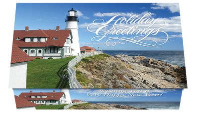 124487 Lighthouse Calendar Card