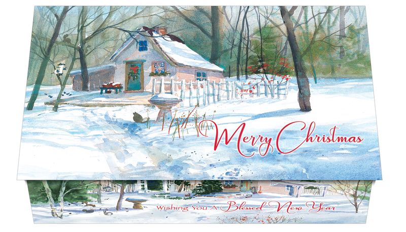 124473 Bless This House 20 Calendar Card