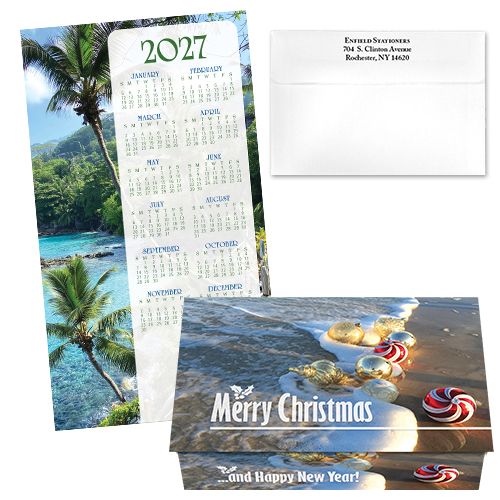 124477 Tropical Calendar Card