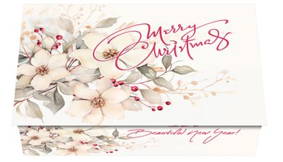 124479 Floral Calendar Card