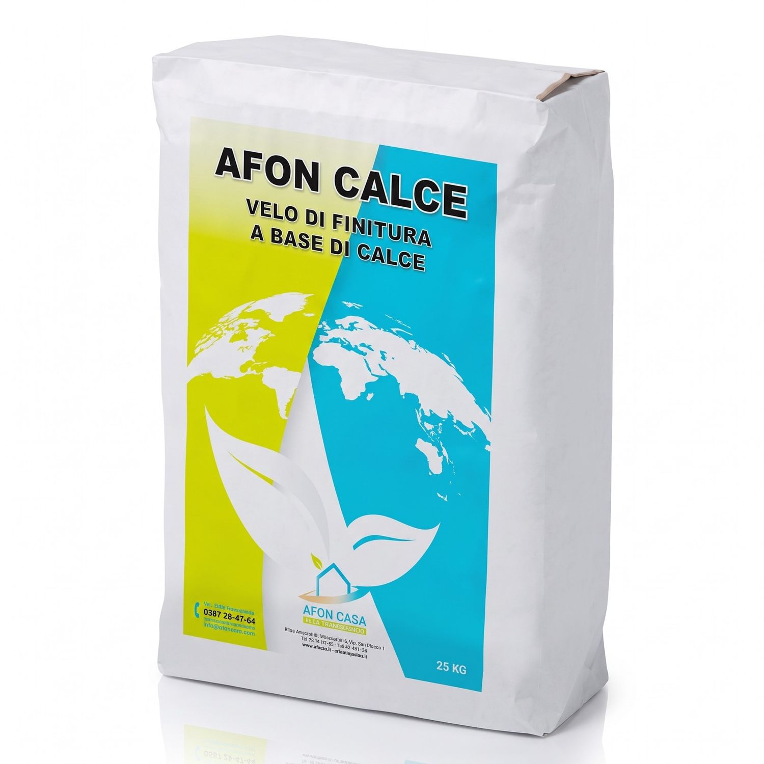Afon Calce - Intonaco di finitura a base di calce (sacco 25 kg) Afon Calce - Intonaco di finitura a base di calce (sacco 25 kg)