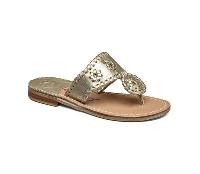 Jack Rogers - Girls Jacks Flat Platinum