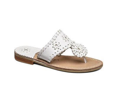 Jack Rogers - Girls Jacks Flat White