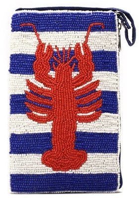 Club bag blue stripe lobster