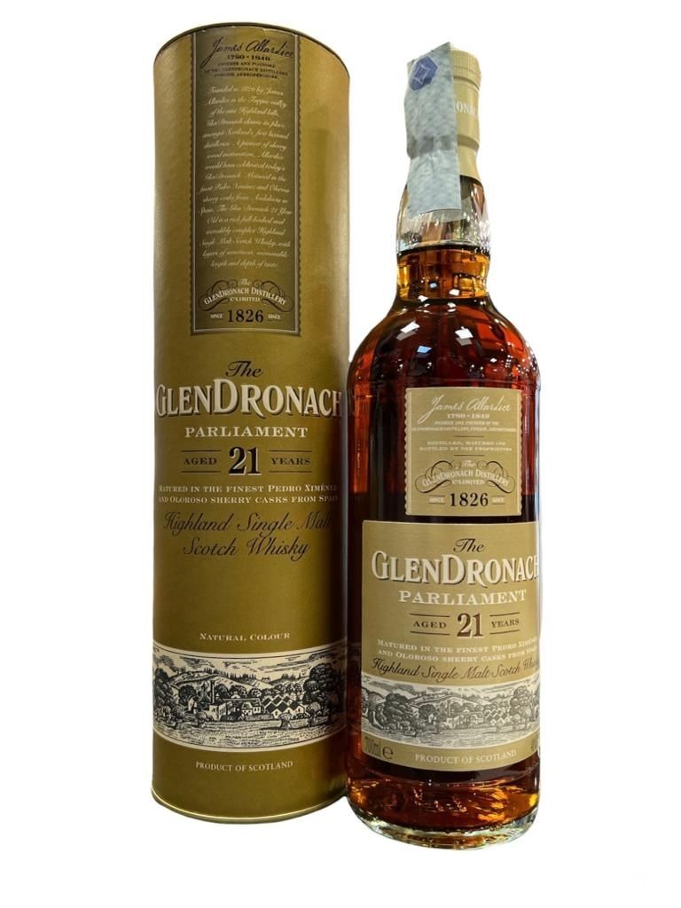 The GlenDronach 21yo Parliament Scotch Whisky 70cl 48% The GlenDronach 21yo Parliament Scotch Whisky 70cl 48%