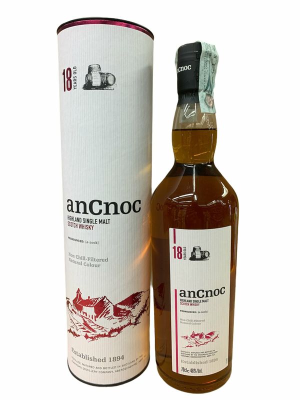 AnCnoc 18yo Scotch Whisky 70cl 46% AnCnoc 18yo Scotch Whisky 70cl 46%
