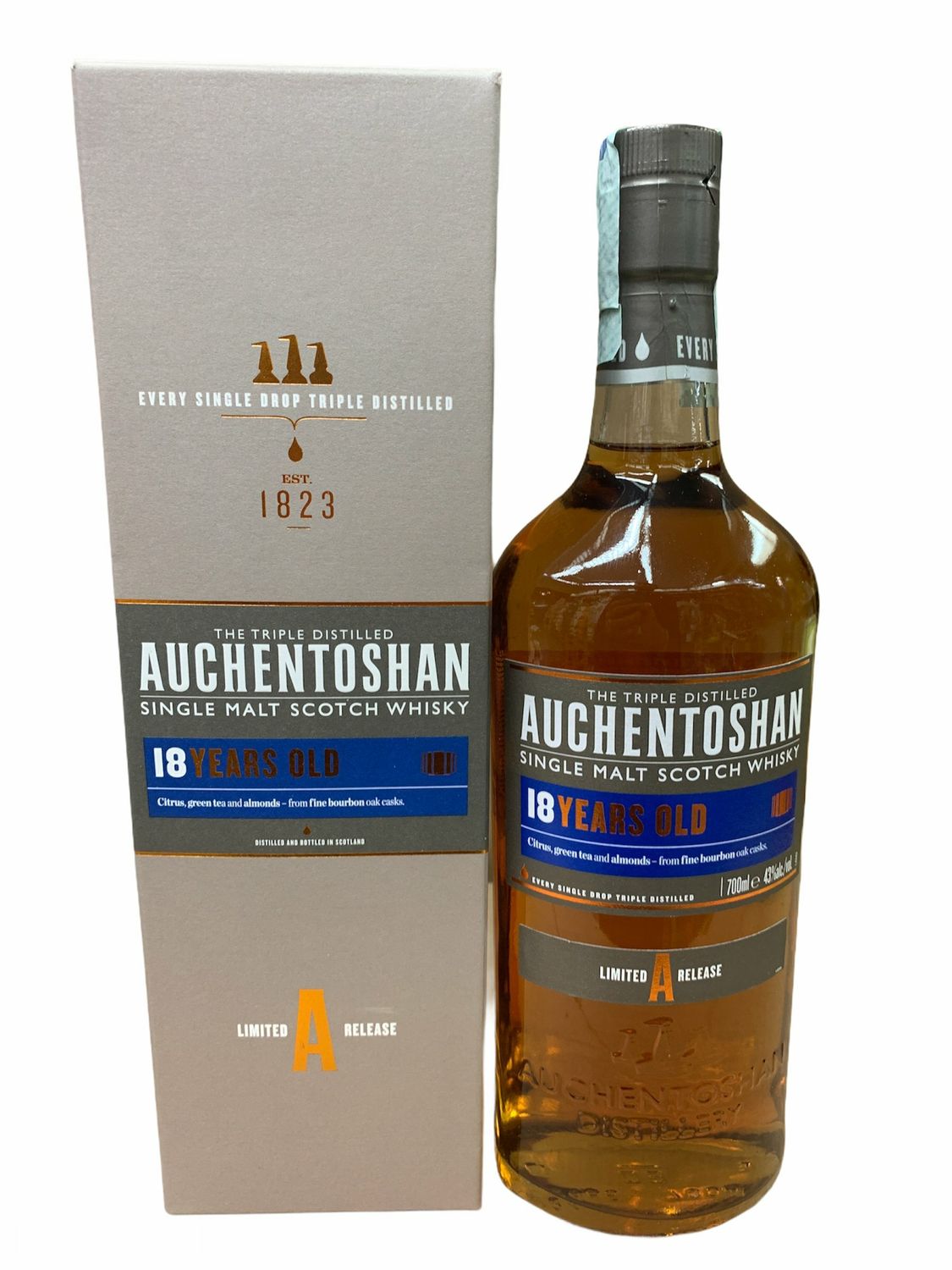 Auchentoshan 18yo Scotch Whisky 70cl 43% Auchentoshan 18yo Scotch Whisky 70cl 43%