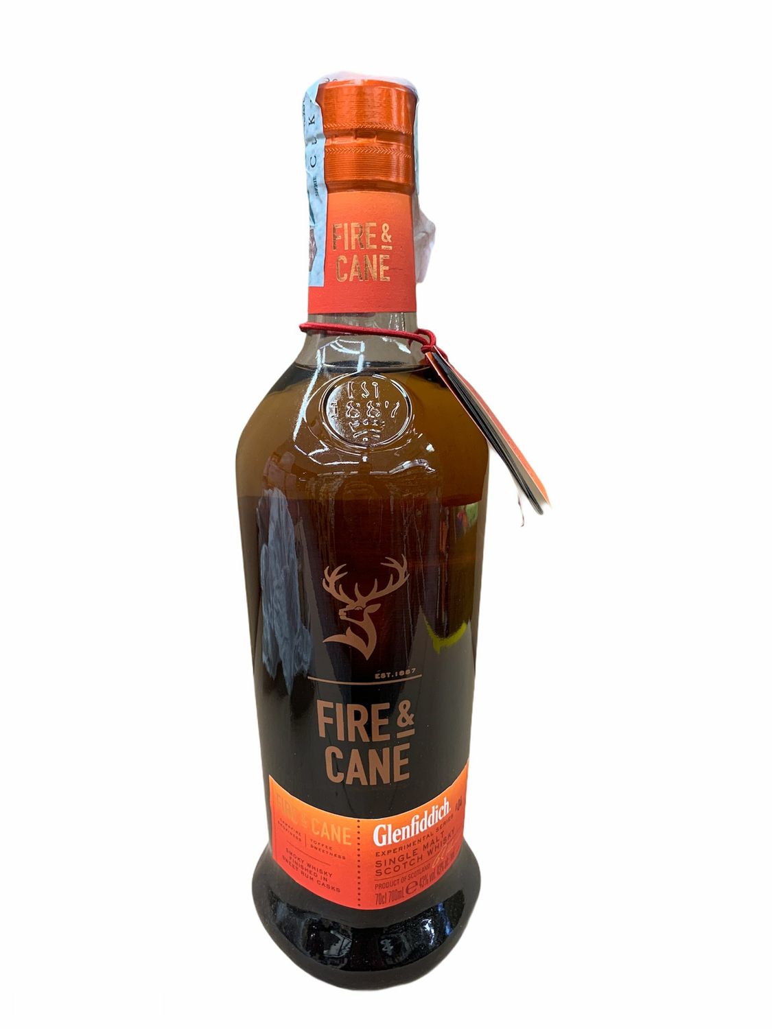 Glenfiddich Fire & Cane Scotch Whisky 70cl 43% Glenfiddich Fire & Cane Scotch Whisky 70cl 43%