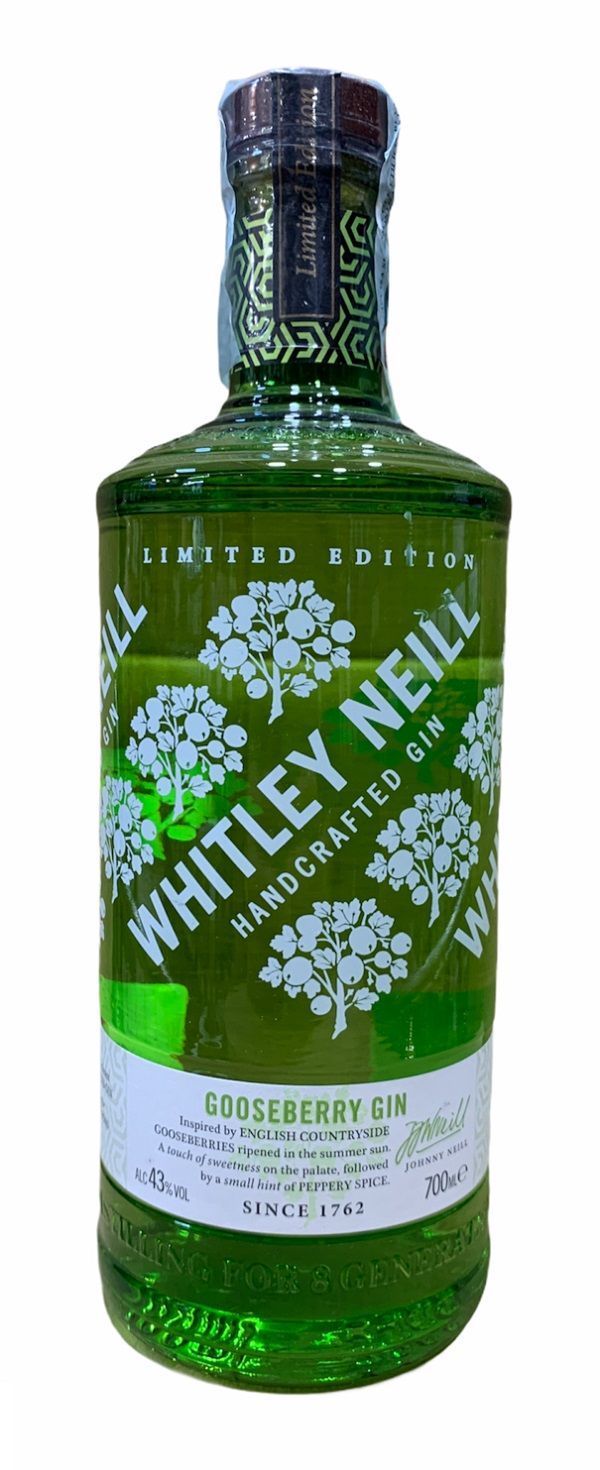 Whitley Neill Gooseberry Gin 70cl 43%