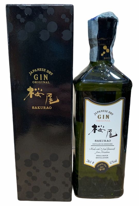 Sakurau Japanese Dry Gin 70cl 47% Sakurau Japanese Dry Gin 70cl 47%