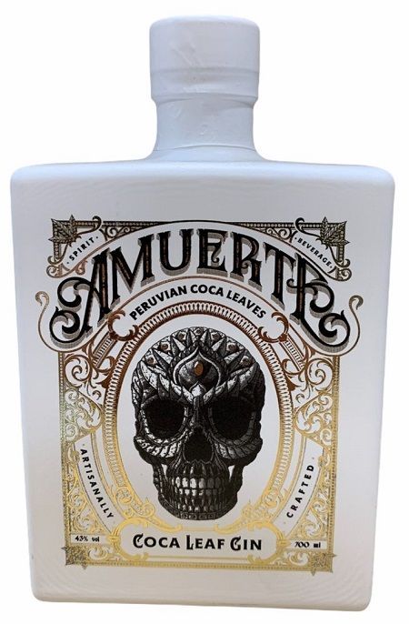 Amuerte Coca Leaf Gin White Edition 70cl 43% Amuerte Coca Leaf Gin White Edition 70cl 43%