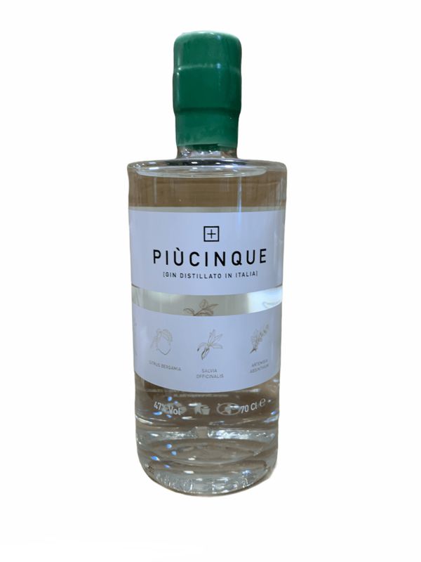 PiĂšcinque Gin 70cl 47% PiĂšcinque Gin 70cl 47%