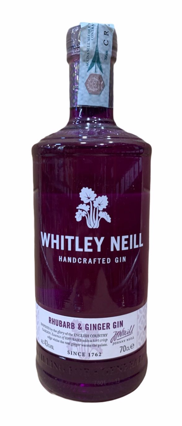 Whitley Neill Rhubarb & Ginger Gin 70cl 43% Whitley Neill Rhubarb & Ginger Gin 70cl 43%