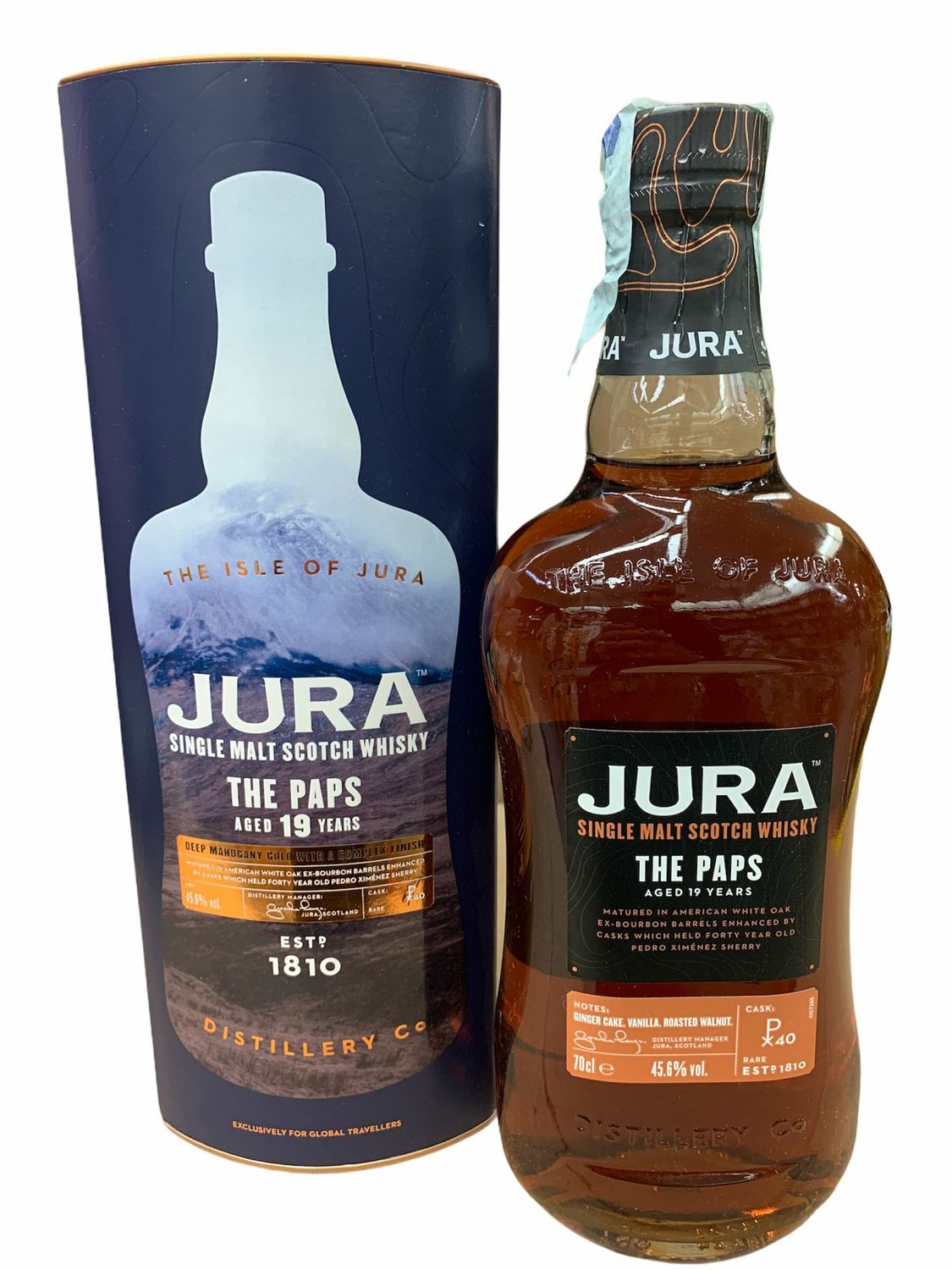Isle of Jura 19yo The Paps Scotch Whisky 70cl 45,6% Isle of Jura 19yo The Paps Scotch Whisky 70cl 45,6%