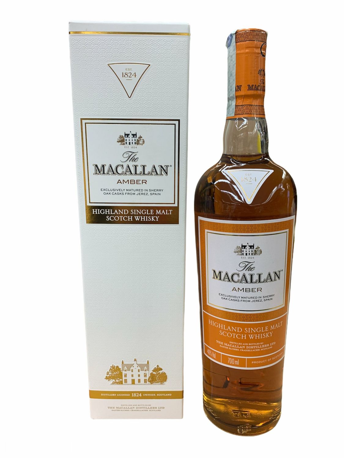 The Macallan Amber Scotch Whisky 70cl 40%